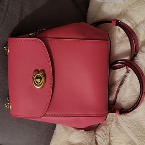 Coach Parker Pink Mini backpack